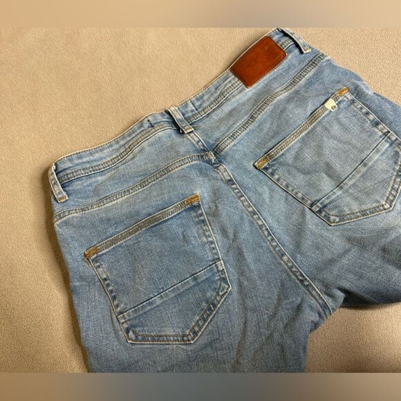 Zara Man Blue Denim Skinny Jeans Size 31 - Picture 7 of 16